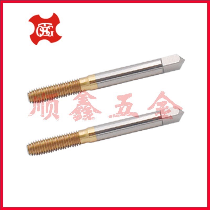 台湾大宝TOSfG镀钛挤压丝锥攻M6X1 不锈钢细牙X05/075 RH6B/10P