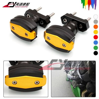 适用于川崎 Z750 07-13 Z800 y13-16 Z1000 07-09 改装CNC防摔胶