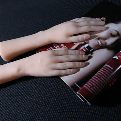 极速手模型矽胶j仿真人手模美甲练习女手模型首饰珠宝针灸假手拍