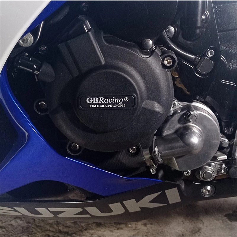 适用铃木GSXR600/750小中Rw K6/7/8/9改装发动机离合保护边盖06-2