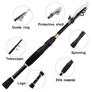 Sougayilang Telescopic Fishing RoEd ltralight Weight Spinnin