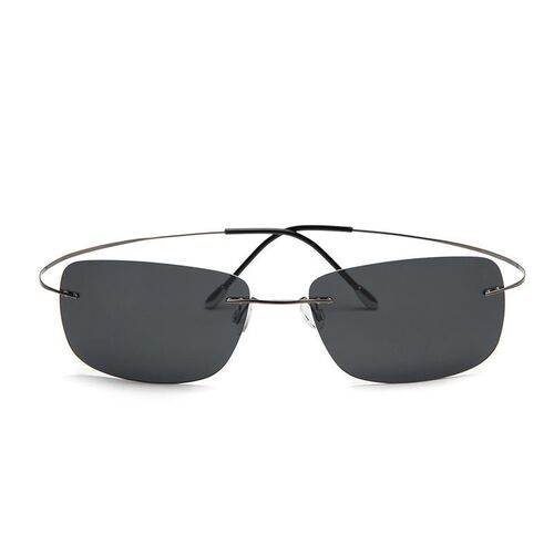Screwless Frameless Ultra Light HiFngeless Sunglasses Rimles