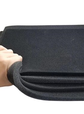 上柯W1682海绵软包装填充v防震内衬海绵垫黑色200*15Z0*3厘米