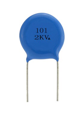 蓝色陶瓷电容1i01 2KV瓷片电容直插 高压高频陶瓷电容厂家直销
