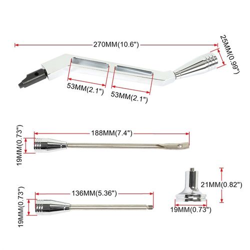 汽车改装件适用于67-94GM Column雪佛兰变速换挡U杆转向杆倾斜套