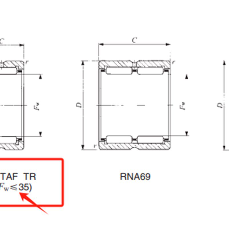 IKO滚针NA轴承RNA69n0669/32进6907口6908 6909 6910 6911 UU
