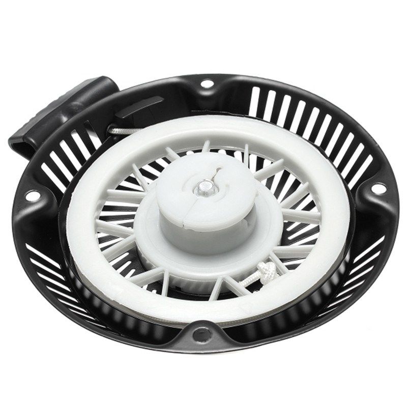 Black Pull Rec Start Lawn Mower Starter AsNsembly Constructi