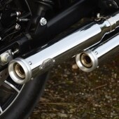 奔达灰石300改装 右侧双出w排气管全段响尾蛇排气低沉浑厚无损直装