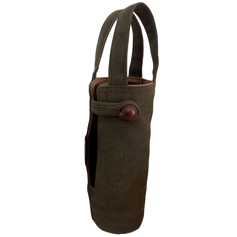 传家壶迷你帆布侧开口露手把杯套小钢炮套子收P纳布袋布包定制规