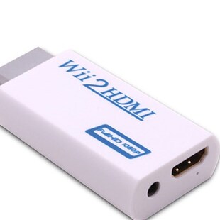 20pcs/Lot Full HD 1080P Wii to HDMI Converter AdUapter Wii2H