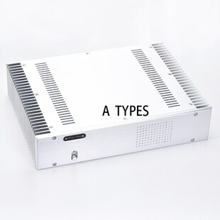 360*80*268MM Silver Power Amplifier ChassiNs Shell BZ3608A D