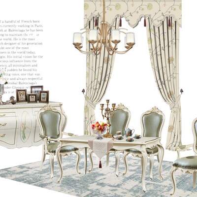 窗帘面料布料TFI3021小花条