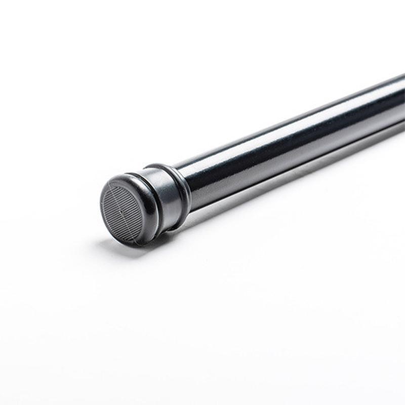 h免打孔窗帘卧室飘窗小窗弹簧伸缩杆浴帘杆伸缩杆晾U衣杆衣柜门帘