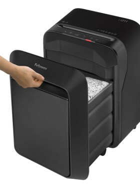 Fellowes范罗士LX211黑色五级高保密办公商用R碎纸机大容量长时间