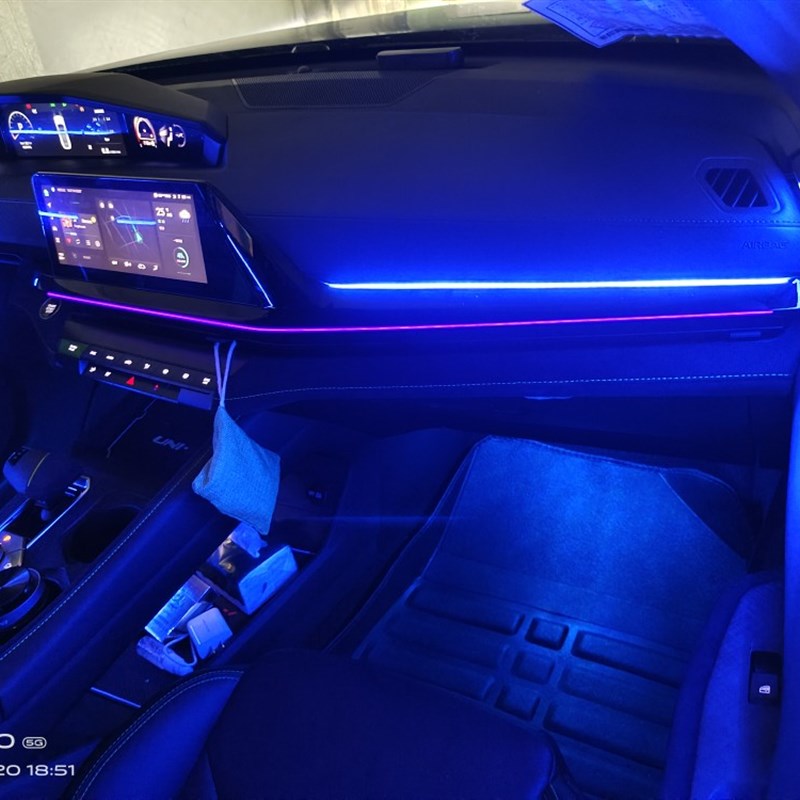 长安UNIV/CS55PLUS氛围D灯升级气氛灯内饰改装二代蓝鲸版