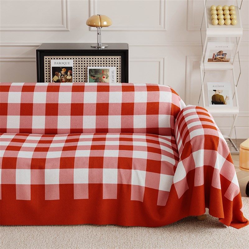 韩系insd条纹沙发盖布巾全包防猫抓沙发垫防尘防水四季通用沙发套,居家布艺,沙发垫,淘宝优惠券,粉丝福利购,淘宝优惠卷