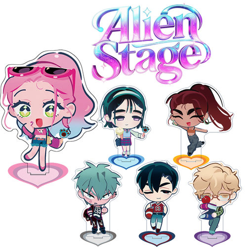 ALIEN STAGE异形舞台动漫周边立牌8厘米亚克力立牌桌面摆件二次元