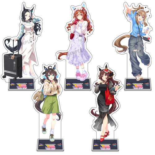 15CM赛马娘 Pretty Derby周边立牌特别周 无声铃鹿 东海帝王摆件