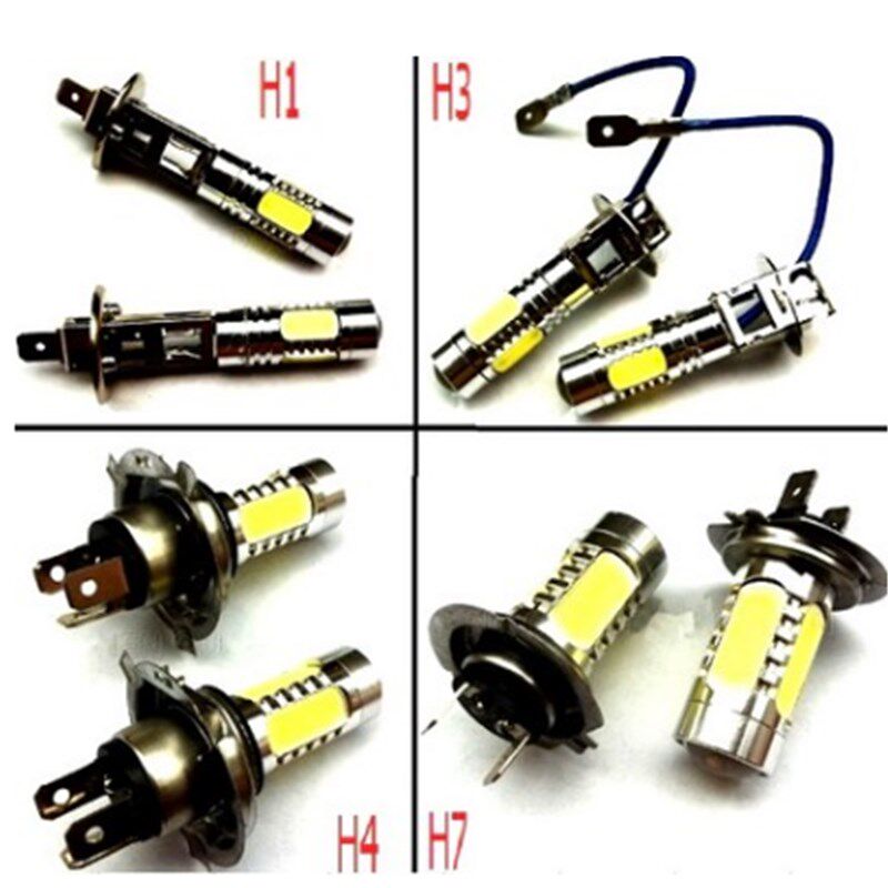 飞鹰鬼火RSZ1/2/3代战速大灯 A改装 LED三爪H4灯超亮白光灯泡透镜