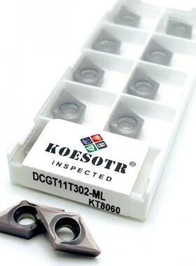 10PCS DCGT11T301 DCGT11T302 zDCGT11T304 ML KT8060 Turning To