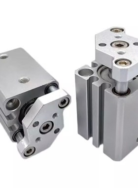 SMS带导杆气缸/CDQMA12/16/20/25/32/40/50/63/M80/100X5X10X15X2