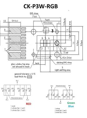 DLP projection Lamp bulb LED light source LE QA P3W Osram re