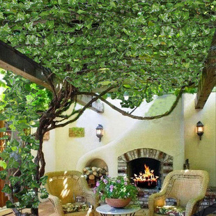 Vine HWanging Artificial Ivy Plants Flowers 36Pcs False