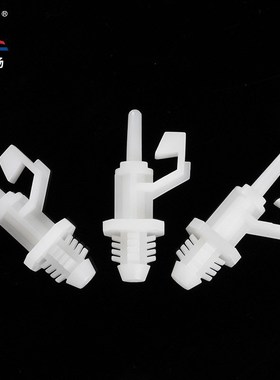 联扬定制aspr尼龙间隔柱pc板隔离柱扣式绝缘柱飞垫支撑机型高柱