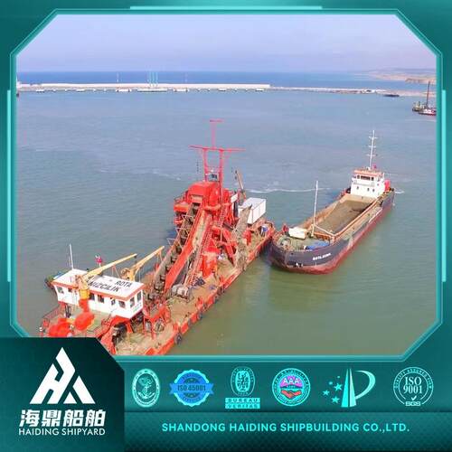 链斗挖沙船泥船疏浚清HD-LD100规格多式样采盐船 淘金淤船挖生产