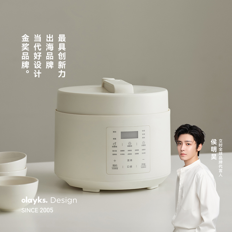 olayks立时4L电压力锅