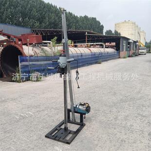 小型手摇式架子打井机家用压水井农田灌溉井省力钻井机设备厂家