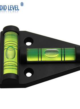 塑料T型水平仪双向水平气泡高精度水平气泡5813迷你小型水平气泡