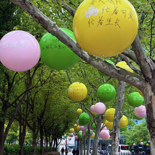定制充气纯色圆球气模PVC球闭气彩色圆球气模节日广告道具装饰