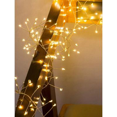 铜线鞭炮灯串插电款浪漫铜线串灯创意礼物盒防水彩灯圣诞装饰灯串