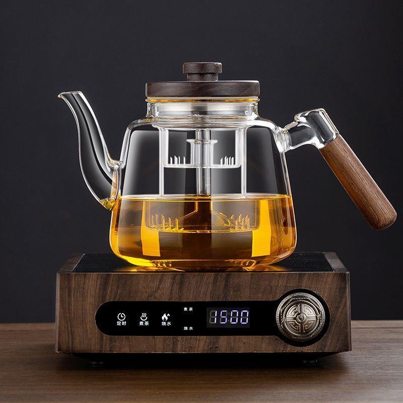 煮茶器高端自动上水电陶炉蒸煮茶壶家用小型新款玻璃烧水泡茶围炉