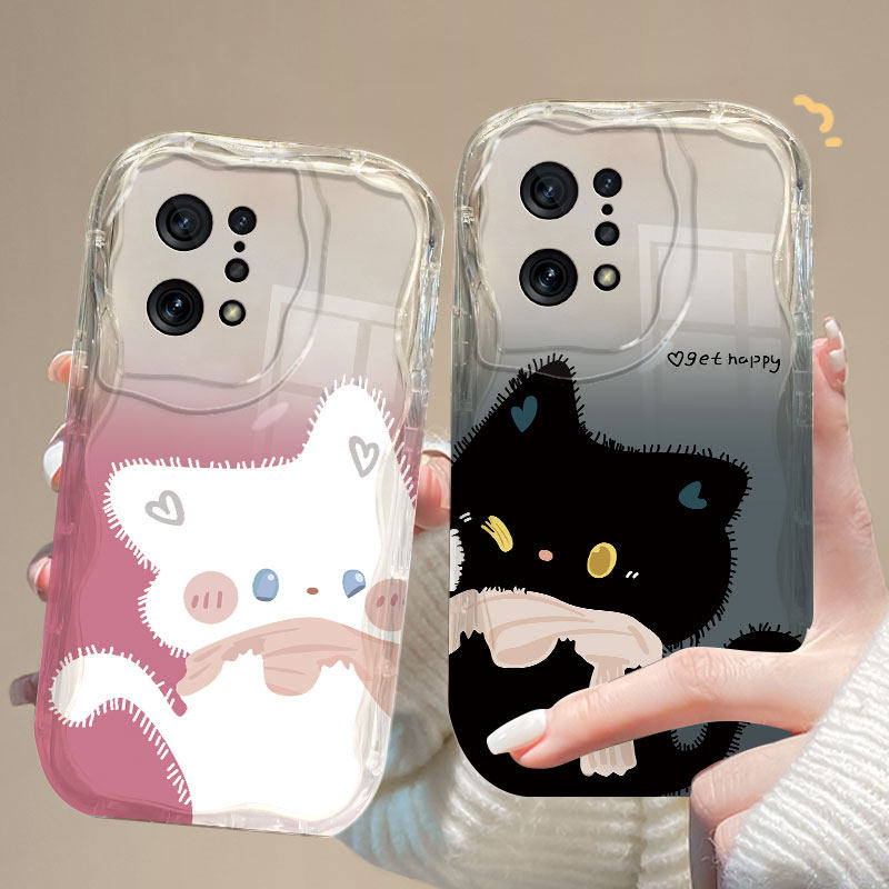 OPPOA系列硅胶可爱卡通保护