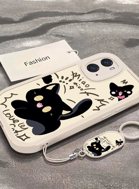 适用OPPOA5/pro/S/X/活力版手机壳A6max/A6i新款A32/A35/A36硅胶A39全包F9/F11防摔时尚爆款软壳高级可爱猫咪