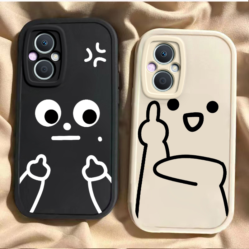 OPPOA96硅胶简约小众可爱手机壳