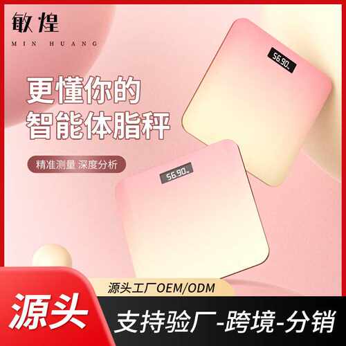 体重称体重计电子秤人体智能体脂称家用充电的体脂称
