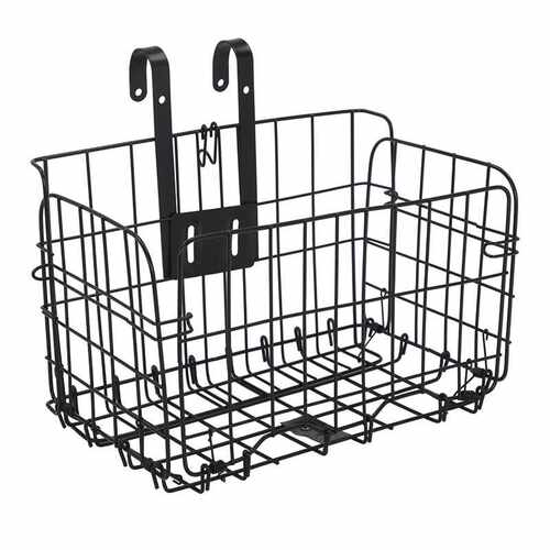 自行车头篮后车筐前筐后置车筐自行车后架篮子自行车后车筐不锈钢