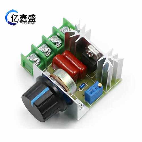 交流220V 2000W 可控硅调压器调光调光器 电动机速度控制器温控器