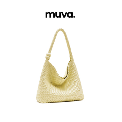 muva编织托特包/通勤时尚设计感单肩包