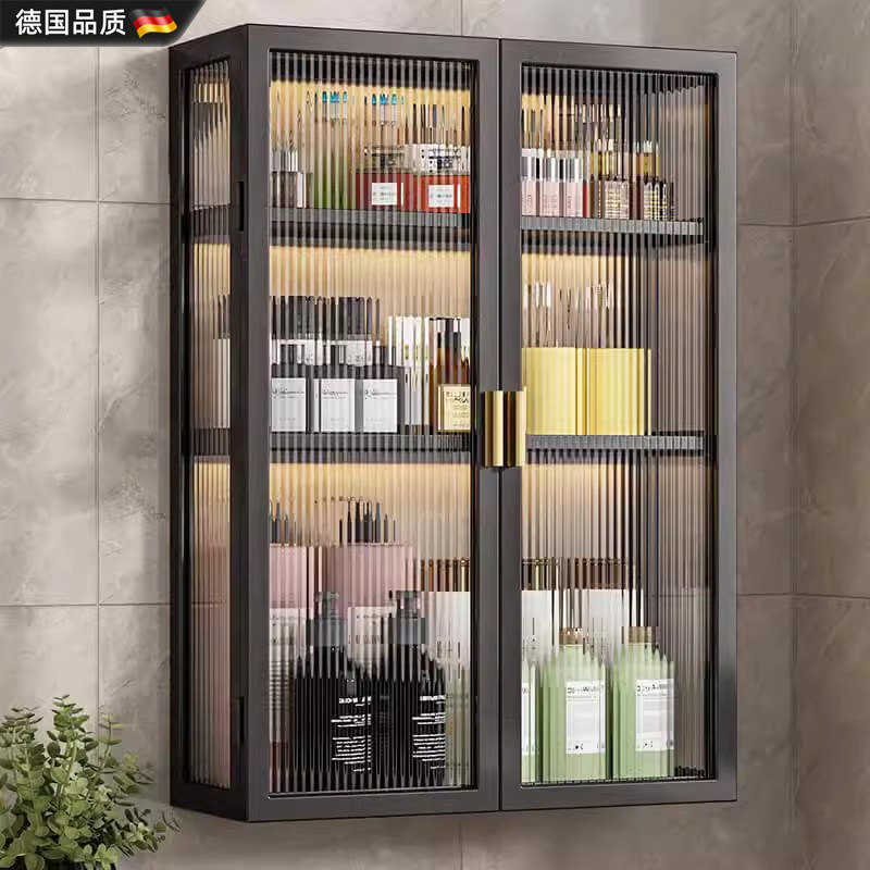 德国卫生间收纳架防水壁挂式多层收纳墙上柜子洗漱台免打孔置物柜,家庭/个人清洁工具,浴室角架/置物架,淘宝优惠券,粉丝福利购,淘宝优惠卷