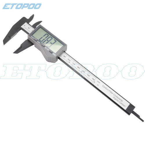 HUOTO 150MM 0.1MM 三按键 碳素 数显卡尺 游标卡尺 促销中