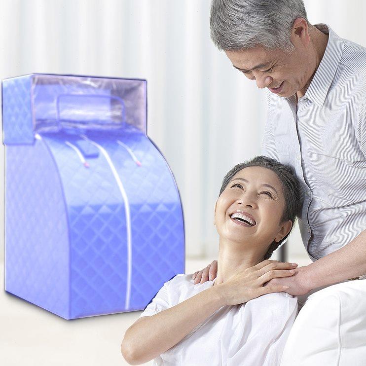 远一 家用蒸汽桑拿浴箱移动汗蒸房配件 移动中空板折叠式 仅箱体