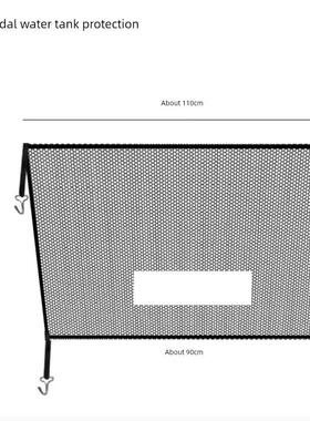北汽幻速S2S3E130E150绅宝D50D70X65X35汽车水箱防护网防虫滤网