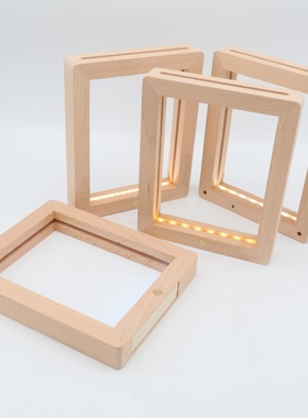 实木相框创意摆件diy木