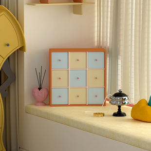 独也/Montana首饰柜多巴胺收纳柜北欧风彩色抽屉式卧室床头储物柜