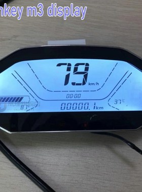 M3 display speedometer instrument fGor motorbike electric sc
