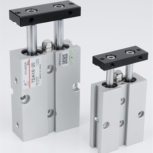 CYLINDER双轴气缸MODEL TDA20-10/20/30/40/J50/60/70/100/125/15